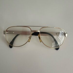 Tiffany & Co. Gold Aviator Glasses T450